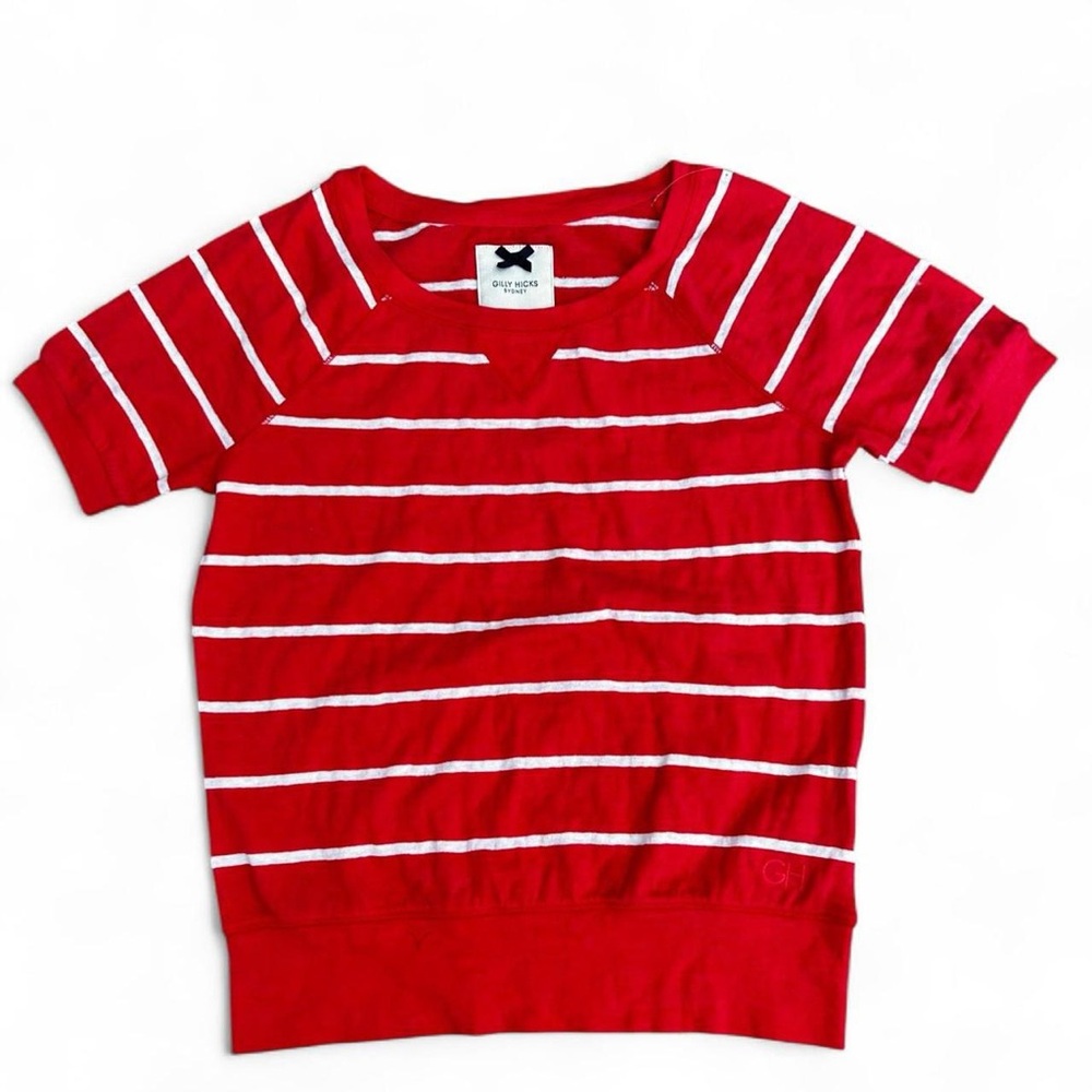 New!!! Gilly Hicks Red & white striped baby cotton tee